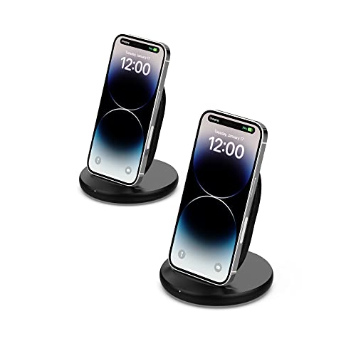 Belkin 15W Wireless Charging Stand, Qi Charger for iPhone (2 Pack) by Belkin - Used condition - US$17.96