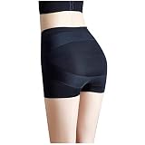 TDEOK Pantalones de protección contra cortes y ropa interior moldeadora de cuerpo para hombre, forma de cintura, muslos, protección, Negro , XL
