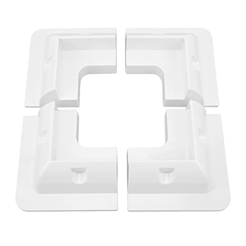 Soportes de panel solar ABS CHICIRIS juego de 4 piezas esquineras para techos planos 2