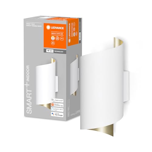 Lámpara LED de pared cilíndrica LEDVANCE ORBIS TWIST para iluminar salones modernos