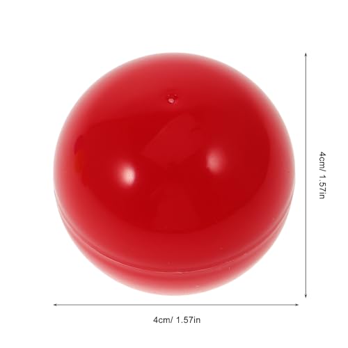 NUOBESTY 50 StüCk Lotteriekugeln Aus Kunststoff 4Cm Bunte Hohlkugeln Zum BefüLlen FüR Tombola Partyspiele Bingo Verlosung ZeichnenbäLle