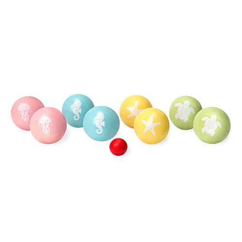Sapevi che il vero fisico da spiaggia è quello del giocatore di bocce? Scopri il gioco vintage più amato delle riviere italiane, il Set di Bocce in Legno - Good Vibes di Legami. Sfida gli amici e attenti alle dita dei piedi!