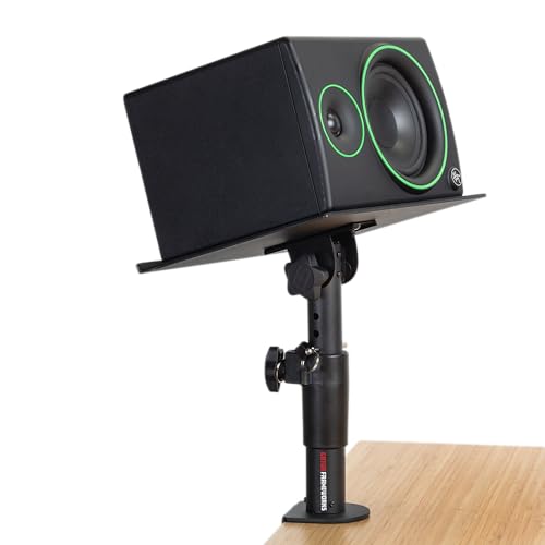 Gator Frameworks Desktop-Klemmständer für Studio-Monitore und Lautsprecher - 2er-Set (GFWSPKSTMNDSKCMP)