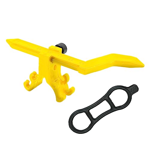 Srutueo Mini Bicycle Wheel Truing Stand Bike Rims Adjustment Tools Bike Wheel Repair Tools Cycling Accessories Yellow