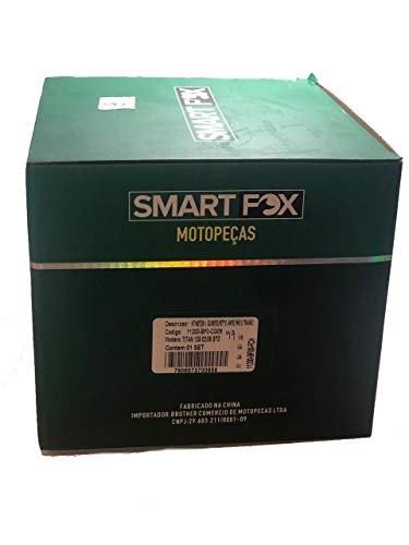 KIT MOTOR - TITAN 125 (2002 A 2008) / (CILINDRO, PISTÃO, ANÉIS, PINO E TRAVAS)