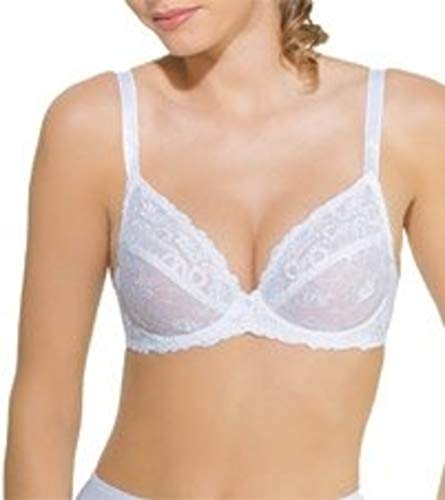Wacoal Women's Renaissance Rose  Embroidered Underwire Bra, White, 40DDD