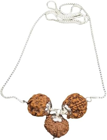 Pendentif Rudraksha Hanuman Power en argent pur 4,5,11 Mukhi Népal