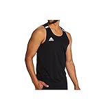 Reflektierendes Logo adidas Team 19 Singlet Herren Track and Field - schwarz - Medium