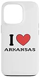 Installation facile J\'aime l\'État de l\'Arkansas Coque pour iPhone 13 Pro