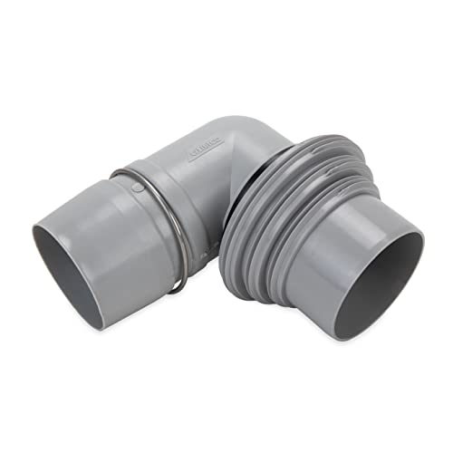 Image of Camco RV Easy Slip Elbow and 4-1 Adapter | Features a Larger Inside Diameter for Faster Dumping and Adapter Fits 3-Inch Slip or 3-Inch,3.5-Inch and 4-Inch Threaded Pipe (39144) | (Pack of 2)