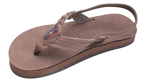 Image of Rainbow Sandals Kid's Single Layer Premier Leather Flirty Braidy