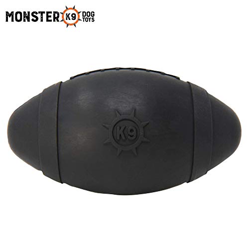 Indestructible Football Chew Toy - Lifetime Replacement Guarantee - Tested by Pitbulls, German