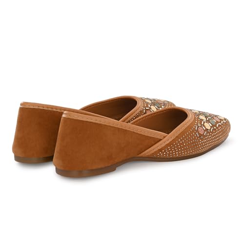 Image of Flavia Womens Flv07 Ballet Flat | Ethnic Shoes | Wedding Footwear | Fashionably Stylish for Everyday wear