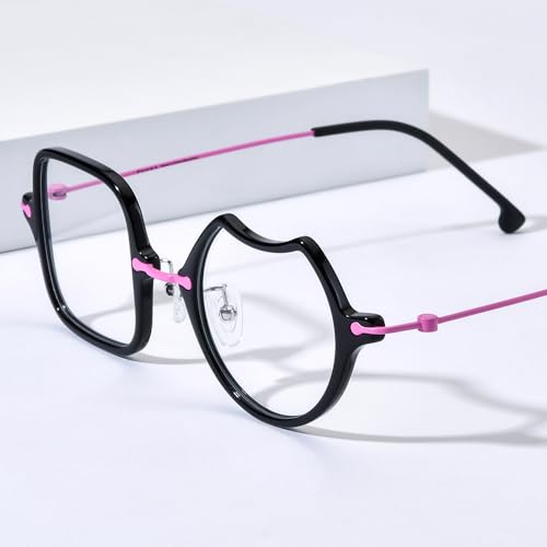 Image of FONEX Acetate Titanium Glasses Frame Men 2024 New Square Eyeglasses Spectacles Eyewear F85843
