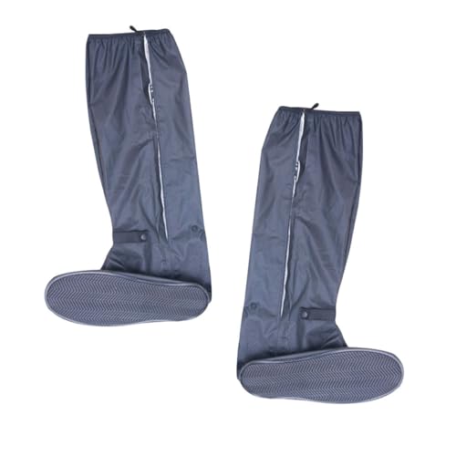 Protège-chaussures imperméables Toyvian contre la pluie et la boue en caoutchouc L