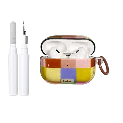 Coque AirPods Pro 3 antichoc avec kit nettoyage et porte-clé protecteur