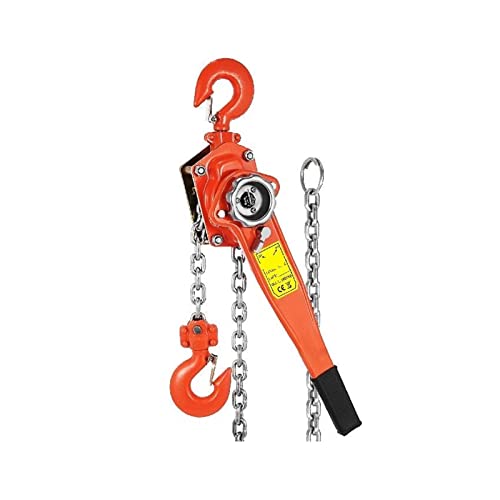 Palan à chaîne à levier à cliquet manuel 3 T/1.5 T 1.5 M 3 M 6 M efficacité et précision(1.5M_1.5 TON)