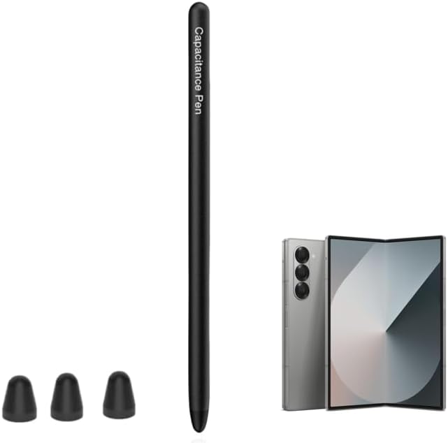 Z Fold 5 Stylus Pen (Supporting Both Internal External Screen) for Samsung Galaxy Z Fold 5 Edition S Pen (Single Black)
