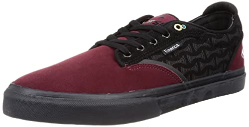 Emerica Dickson X Independent Skate Shoes Red/Black