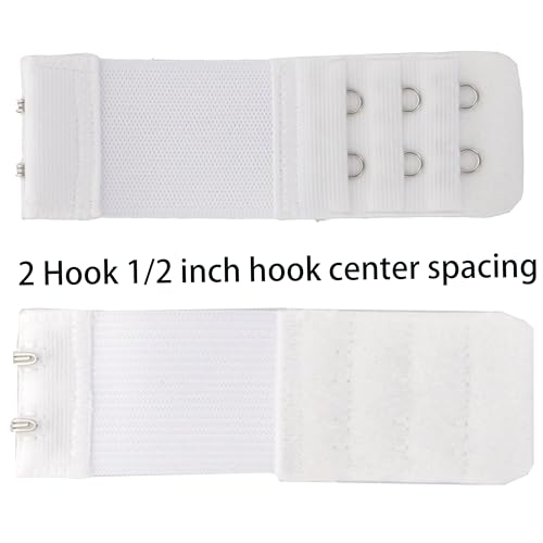 SAMGU Women's Bra Extenders 2 Hook / 3 Hook Comfortable Stretchy Bra Extension Strap4