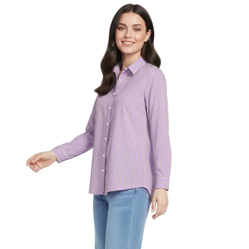 Image of Lands' End Women's Pinwale Cord Long Sleeve Shirt