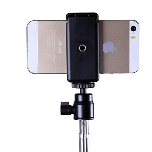 Image of GiftMax Stand Clip Bracket Tripod /Mount Adapter for Mobile Holder Tripod Kit (Black)
