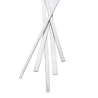 925 Sterling Silver Rectangle Flat Wire Dead Soft Made in USA by CRAFT WIRE 5 x 1.25MM, 1 Foot