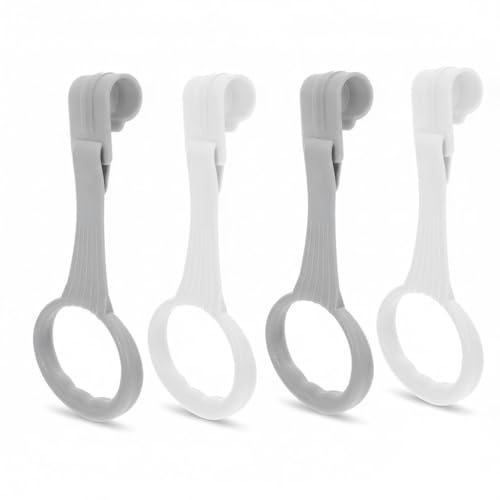 FAVOMOTO Baby Pull Up Rings: Portable Baby Walking Assistant — Infant Standing Pull Up Handles for Playpen Crib Bed, Standing Assist Tool for Infant Toddler Walking Training