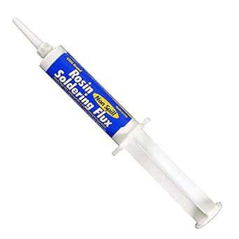 CAIG LABORATORIES Rosin Soldering Flux (Electrical), Syringe, 8 Grams, Pack of 1