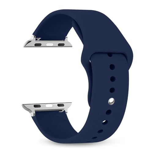 Image of Soft Silicone Strap Replacement Band for Apple || Realme || Boat || Noise || Fireboltt || Amazfit || Samsung || Oneplus Smart Watch Straps