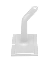 Maya Professional Tools 80000-1 Wandhaken mit Glasfaserverstärkung, FBK/Lebensmittelhygiene, 60 mm, Weiß