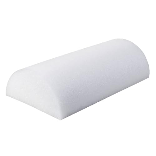 Body Sport ZZFR612H Half Foam Rollers, 6 x 12-Inch