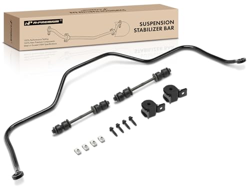 A-Premium [15mm] Rear Suspension Stabilizer Bar Kit with Links Bushings & Brackets Compatible with Ford Crown Victoria 92-11 & Lincoln Town Car 91-97 & Mercury Grand Marquis 92-11 Marauder 03-04