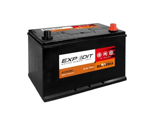 La Casa della Batteria Batteria Auto Expedit Moving Energy Tech Batteria 12v Batteria Auto 95Ah 760A D31 95 DX 30.5×17.3×22.1 cm Senza Manutenzione Pronta all'Uso Made in Italy