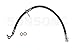 Sunsong 2205358 Brake Hydraulic Hose