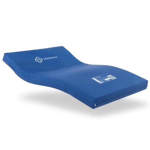 CAVERSHAM® Fortuna. Matras van bariatrische ziekenhuiskwaliteit voor zware patiënten in de gezondheidszorg en thuiszorg. Voldoet aan de behandeling van hoogrisico-decubitus. (Komt in aanmerking voor