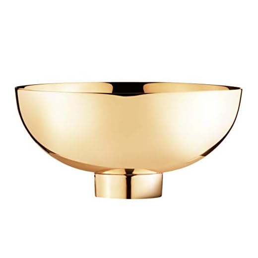 Georg Jensen GJ 071681 Ilse skål small mässing, mässing, 13,4 x 13,4 x 7,1 cm