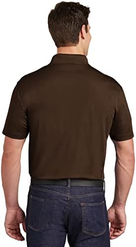 Joe's USA Men's Classic Polo Shirts-L-Coffee Bean - 2