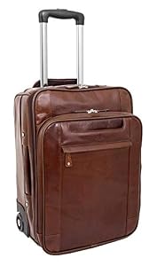 House of Luggage Exklusiv Hohe Qualität Original Braun Leder Koffer Kabinengröße Handgepäck Cruise House of Luggage Exklusiv Hohe Qualität Original Braun Leder Koffer Kabinengröße Handgepäck Cruise