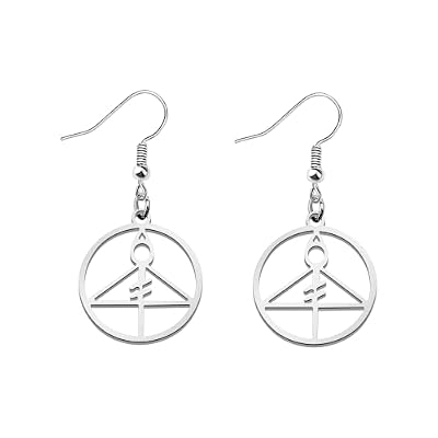 Owl House Inspired Light Glyph Earrings Owl House Fan Gift
