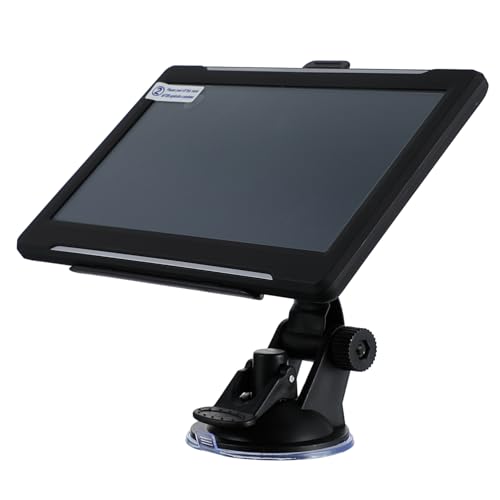 Uonlytech Navegador GPS para Camión y Coche Pantalla Táctil De Navegación Vehicular Compacta con Alerta por Voz y Fácil Instalación Compatible con Mapas De Europa