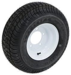 ST205/65-10 | Trailer Tire | Solid White | Load Range C | 5 on 4.5 Bolt Pattern