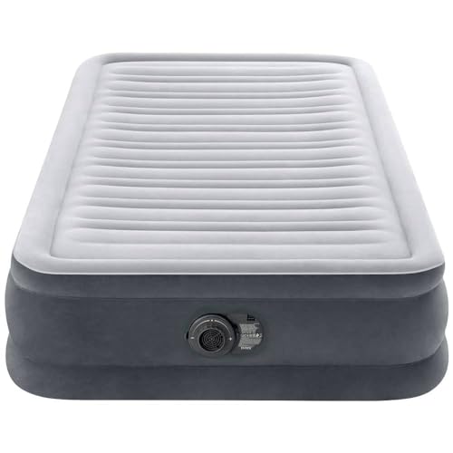 Intex 67766 Dura-Beam Deluxe Comfort-Plush Colchón Hinchable, Soporta hasta 136 kg de Peso, 99 x 191 x 33 cm