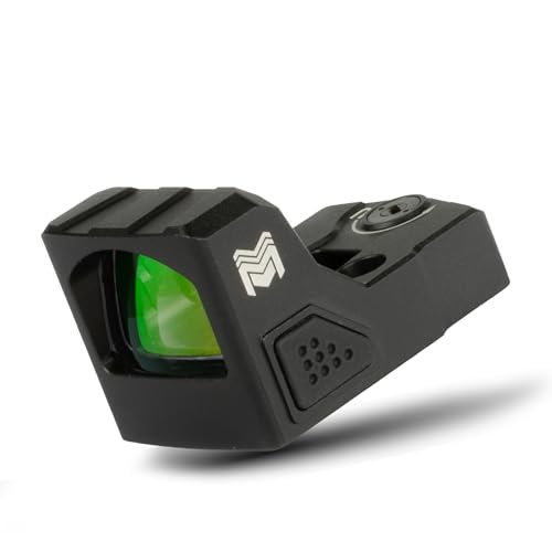 Monstrum B.O.P. Pistol Red Dot | with Shake Awake, Picatinny Adapter, and RMR Screw Kit | RMR Footprint | Multi-Mode Reticle
