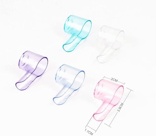 Kisstta Capuchon de Protection Pour Brossette de Rechange Orall B iO Série - Couvertures Pour Têtes de Brosses à Dents - Idéal pour Les Voyages et Une Meilleure Santé Bucco Dentaire(Multicolore-2) – vue 2