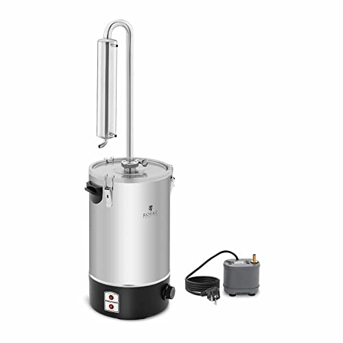 Uniprodo Aparato Destilador Eléctrico Para Agua RCAD 20B (Capacidad: 20 L, Acero inoxidable, Temperatura 30-110 °C, Potencia: 2000 W) Uniprodo Aparato Destilador Eléctrico Para Agua RCAD 20B (Capacidad: 20 L, Acero inoxidable, Temperatura 30-110 °C, Potencia: 2000 W)