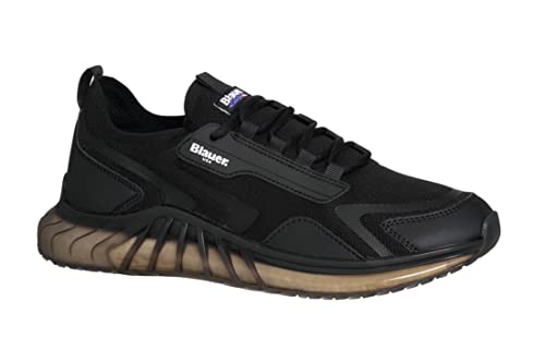 Scarpe Blauer Sneaker Crush in Tessuto/Ecopelle Black US23BU13 S3CRUSH01 40