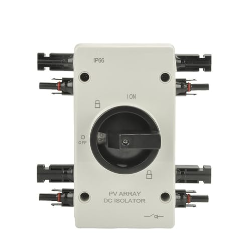 Interrupteur photovoltaïque 1000V 32A pour couper le courant DC extérieur