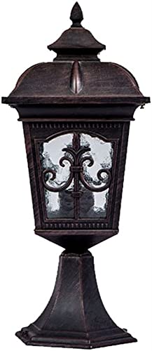 Lanterne extérieure de style antique avec finitions soignées pour façade de prestige