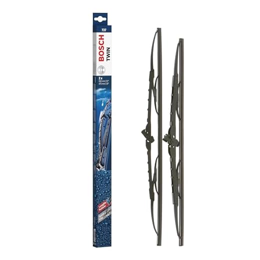 Bosch Scheibenwischer Twin 727, Länge: 550mm/475mm – Set für Frontscheibe